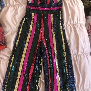 A long jumpsuit